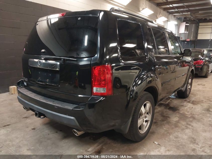 2009 Honda Pilot Ex-L VIN: 5FNYF38659B010761 Lot: 39478639