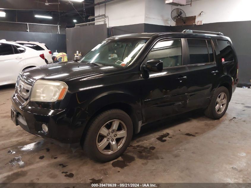 2009 Honda Pilot Ex-L VIN: 5FNYF38659B010761 Lot: 39478639