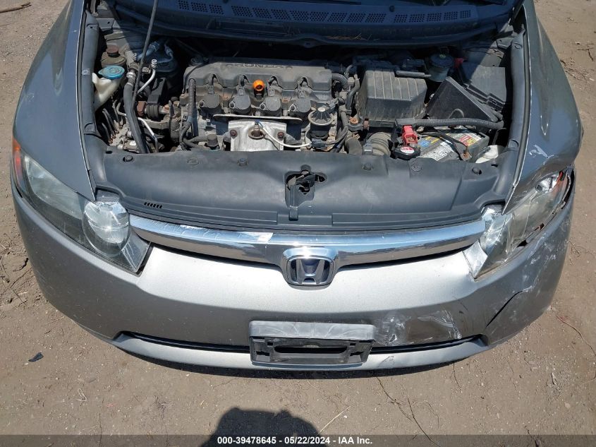 2007 Honda Civic Lx VIN: 1HGFA16557L067056 Lot: 39478645