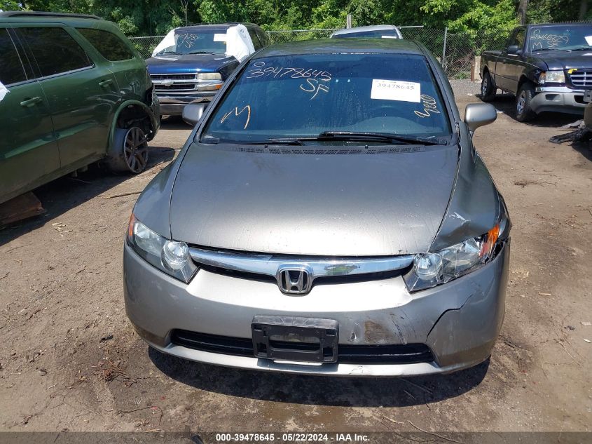 2007 Honda Civic Lx VIN: 1HGFA16557L067056 Lot: 39478645