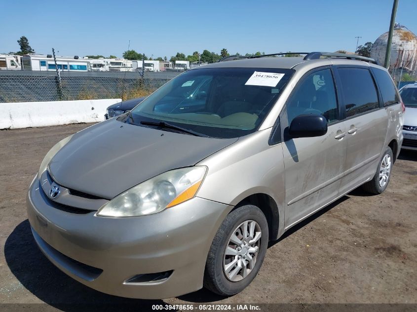 2006 Toyota Sienna Ce/Le VIN: 5TDZA23C26S542924 Lot: 39478656