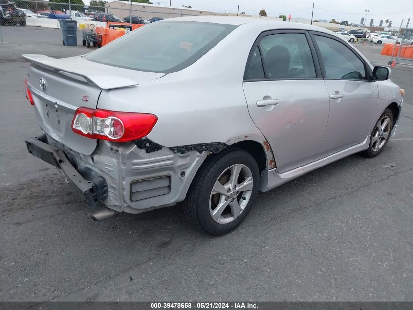 2011 Toyota Corolla S/Le VIN: 2T1BU4EE1BC641112 Lot: 39478658