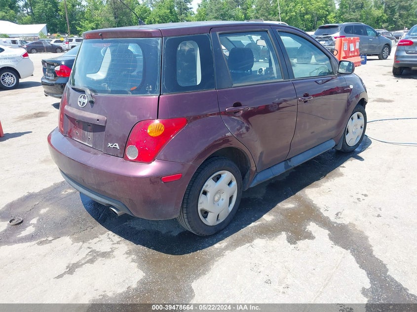 2004 Scion Xa VIN: JTKKT624740073898 Lot: 39478664