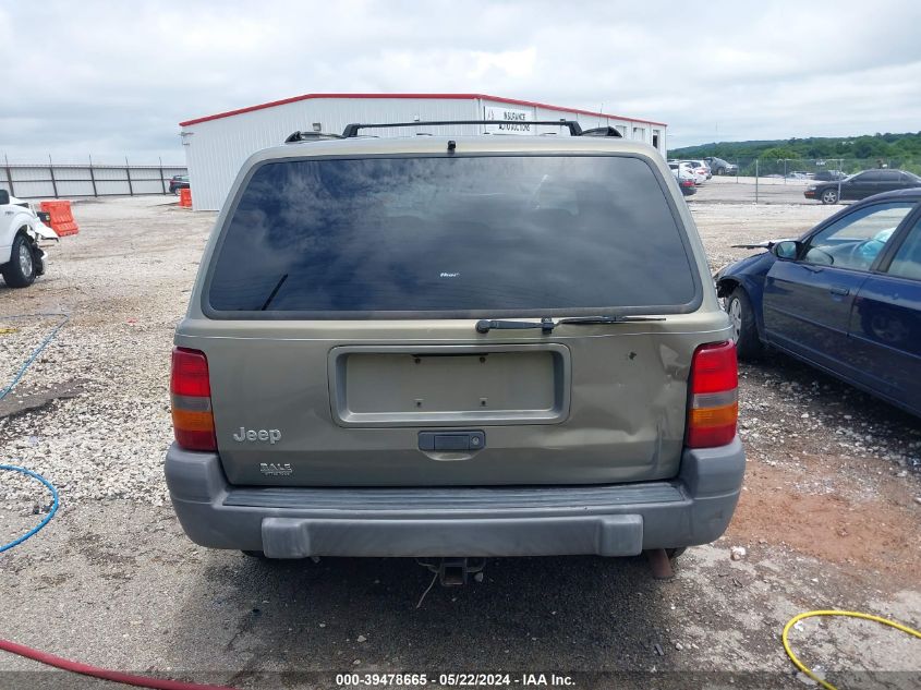 1997 Jeep Grand Cherokee Laredo/Tsi VIN: 1J4FX58S1VC572929 Lot: 39478665