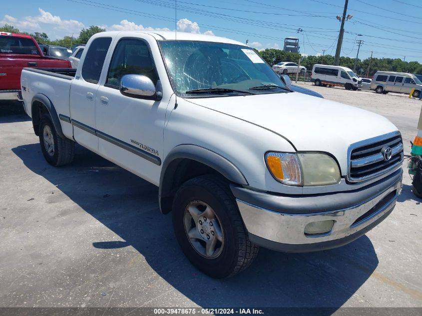 2002 Toyota Tundra Sr5 V8 VIN: 5TBBT44122S282919 Lot: 39478675