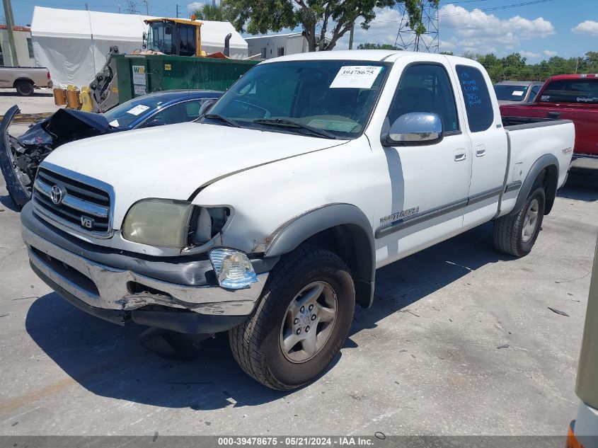 2002 Toyota Tundra Sr5 V8 VIN: 5TBBT44122S282919 Lot: 39478675