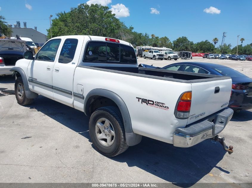 2002 Toyota Tundra Sr5 V8 VIN: 5TBBT44122S282919 Lot: 39478675