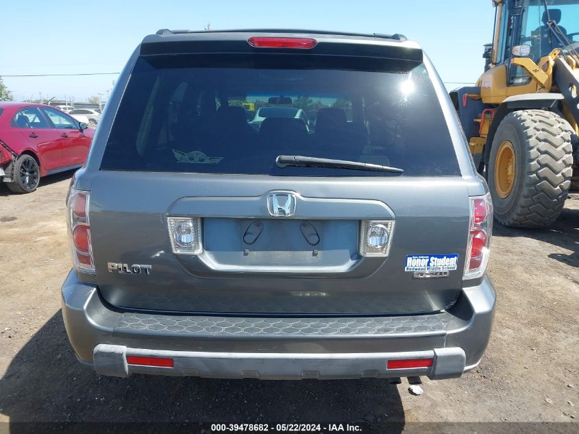 2008 Honda Pilot Vp VIN: 5FNYF18278B022569 Lot: 39478682