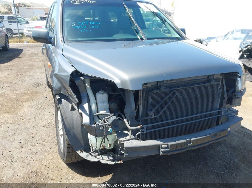 2008 Honda Pilot Vp VIN: 5FNYF18278B022569 Lot: 39478682