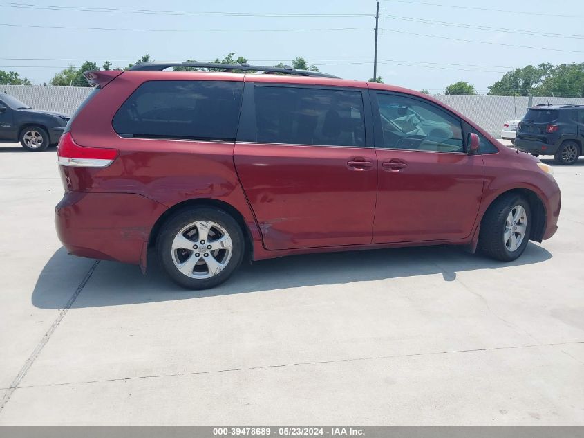 5TDKK3DC6CS241751 2012 Toyota Sienna Le V6 8 Passenger