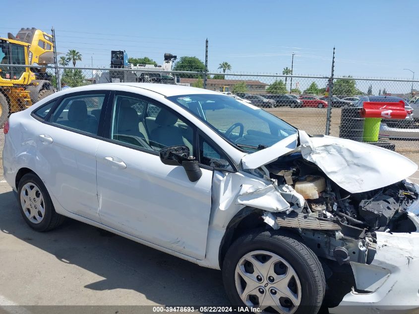 2013 Ford Fiesta Se VIN: 3FADP4BJ7DM208234 Lot: 39478693