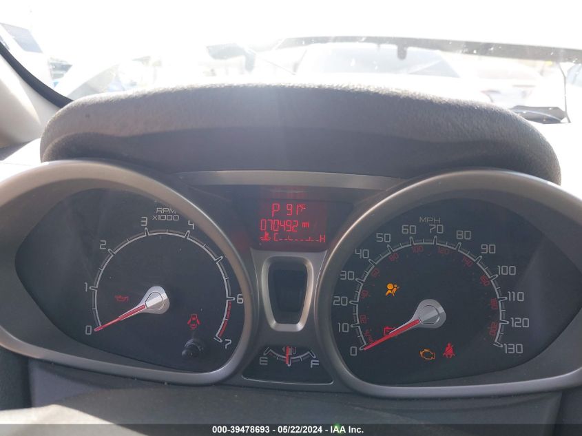 2013 Ford Fiesta Se VIN: 3FADP4BJ7DM208234 Lot: 39478693