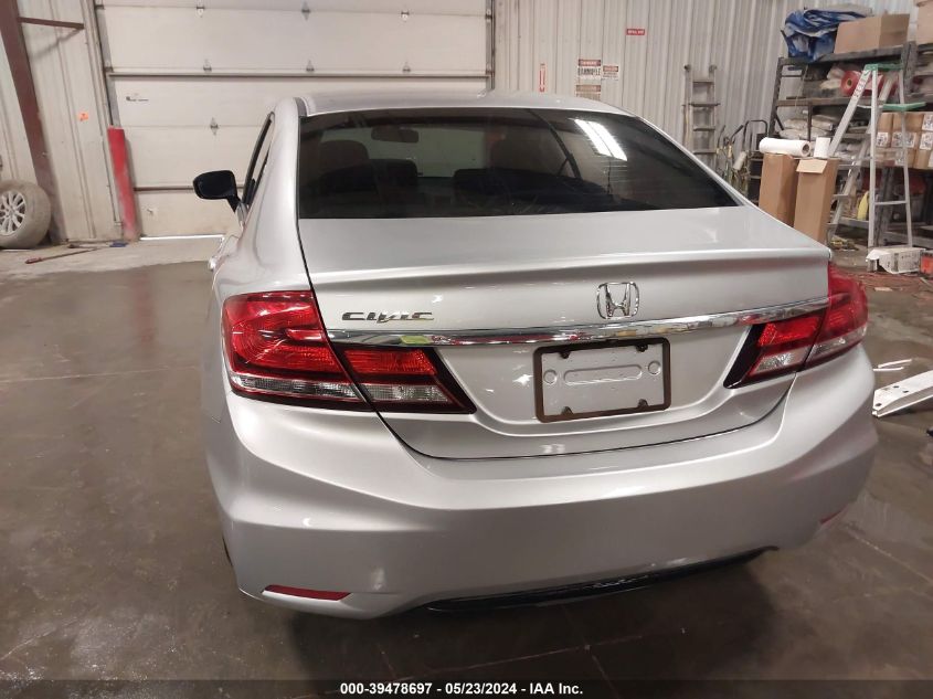 2014 Honda Civic Lx VIN: 19XFB2F55EE027082 Lot: 39478697