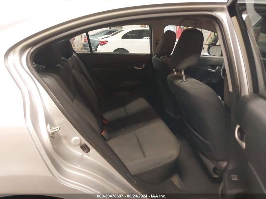 2014 Honda Civic Lx VIN: 19XFB2F55EE027082 Lot: 39478697