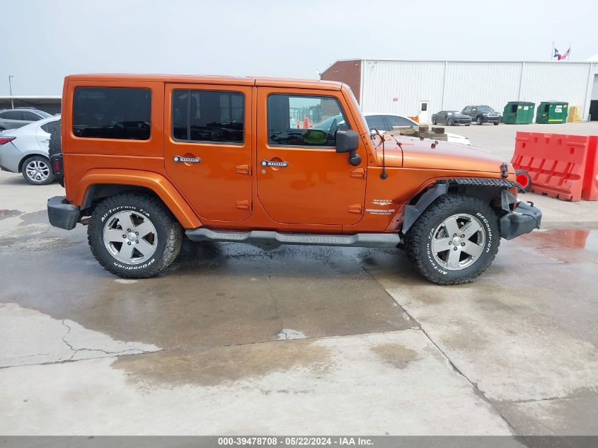 2011 Jeep Wrangler Unlimited Sahara VIN: 1J4BA5H12BL606721 Lot: 39478708