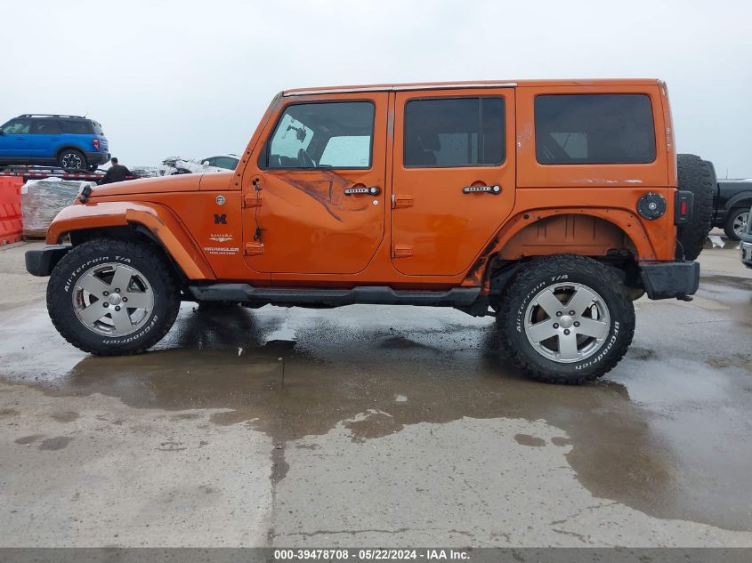 2011 Jeep Wrangler Unlimited Sahara VIN: 1J4BA5H12BL606721 Lot: 39478708