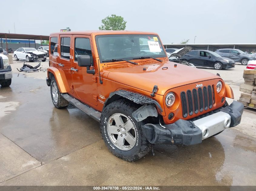 2011 Jeep Wrangler Unlimited Sahara VIN: 1J4BA5H12BL606721 Lot: 39478708