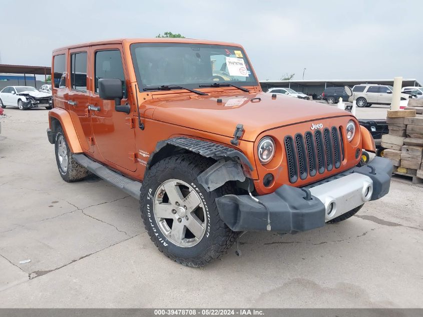 2011 Jeep Wrangler Unlimited Sahara VIN: 1J4BA5H12BL606721 Lot: 39478708