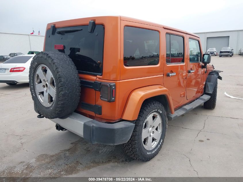 2011 Jeep Wrangler Unlimited Sahara VIN: 1J4BA5H12BL606721 Lot: 39478708