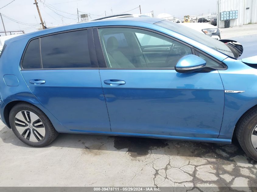 2015 Volkswagen E-Golf Sel Premium VIN: WVWPP7AU6FW910150 Lot: 39478711