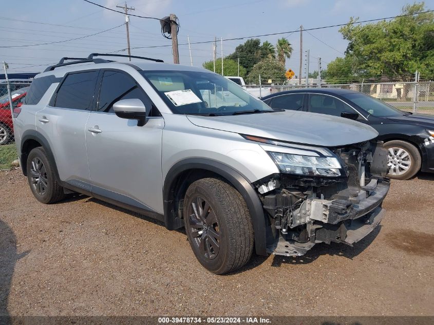 2022 Nissan Pathfinder Sv 2Wd VIN: 5N1DR3BA8NC253311 Lot: 39478734