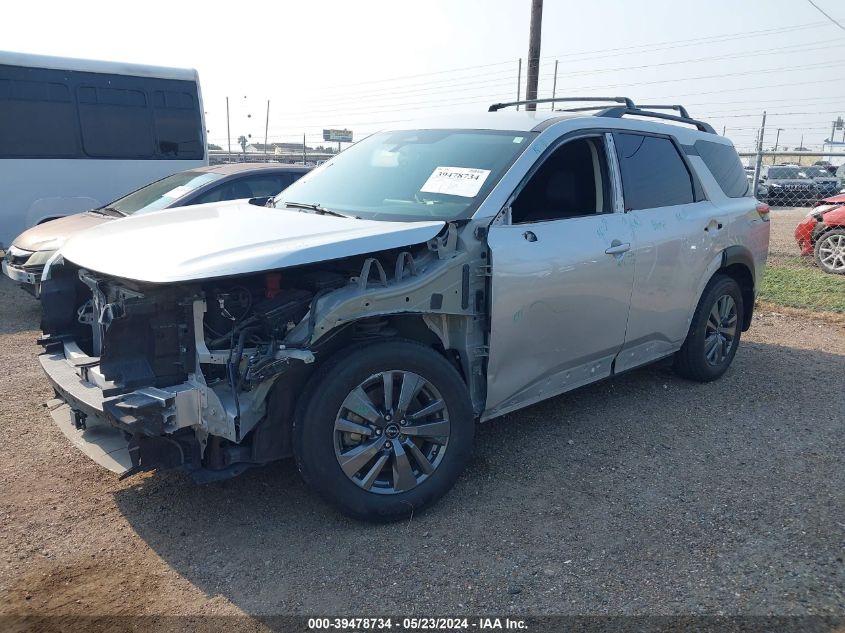 2022 Nissan Pathfinder Sv 2Wd VIN: 5N1DR3BA8NC253311 Lot: 39478734