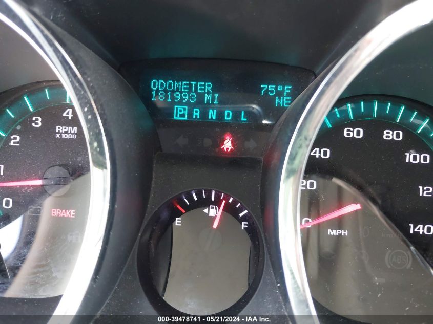 2012 Chevrolet Traverse 1Lt VIN: 1GNKRGED8CJ178828 Lot: 39478741