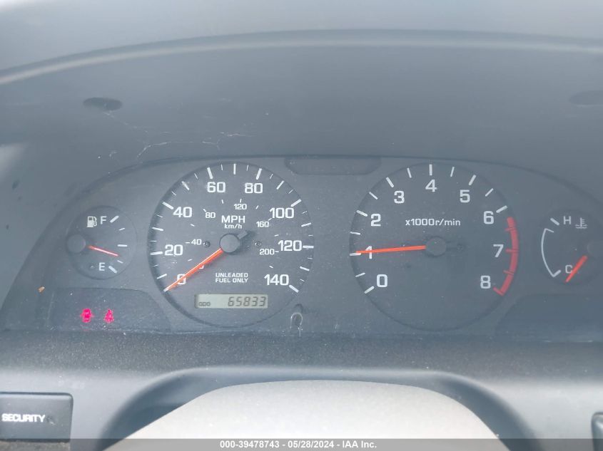 2000 Nissan Altima Gle/Gxe/Se VIN: 1N4DL01A5YC129707 Lot: 39478743