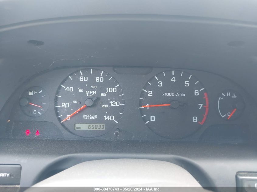 2000 Nissan Altima Gle/Gxe/Se VIN: 1N4DL01A5YC129707 Lot: 39478743