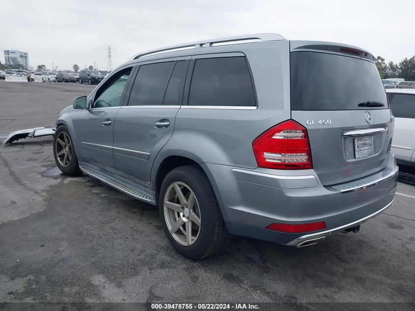 2012 Mercedes-Benz Gl 450 4Matic VIN: 4JGBF7BE9CA780020 Lot: 39478755