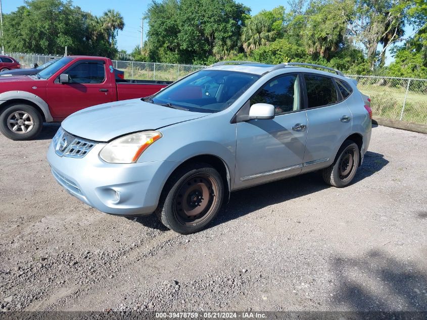 2011 Nissan Rogue Sv VIN: JN8AS5MT2BW156271 Lot: 39478759