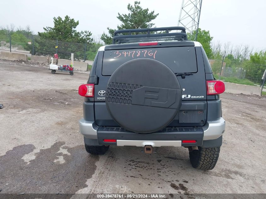 2008 Toyota Fj Cruiser VIN: JTEBU11F58K033853 Lot: 39478761