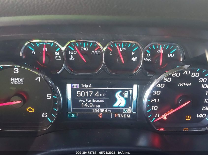 2016 Chevrolet Silverado 1500 1Lt VIN: 3GCPCREC3GG376694 Lot: 39478767