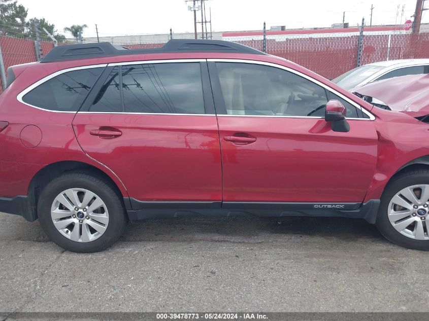 2018 Subaru Outback 2.5I Premium VIN: 4S4BSAFC8J3282135 Lot: 39478773