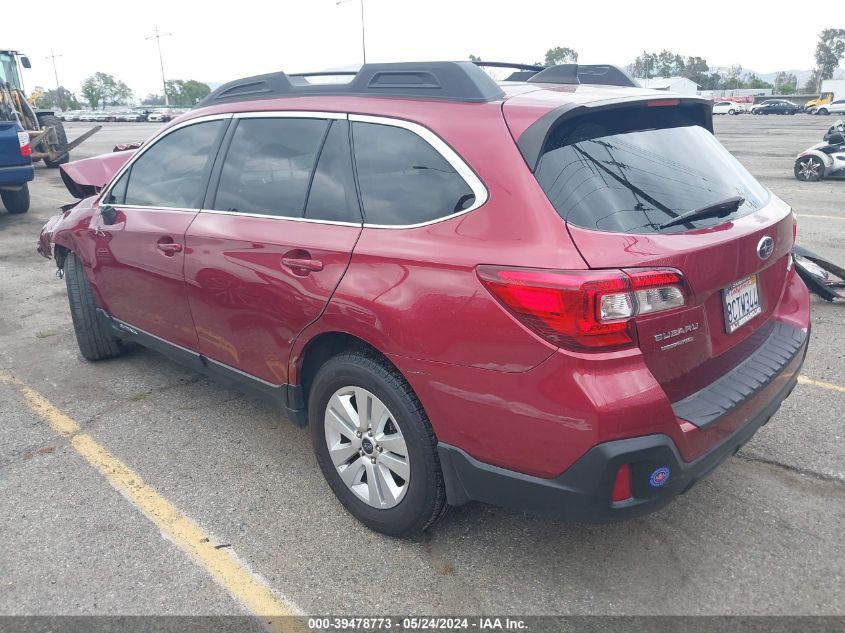 2018 Subaru Outback 2.5I Premium VIN: 4S4BSAFC8J3282135 Lot: 39478773