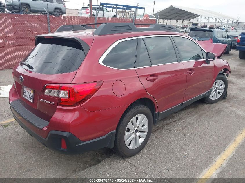 2018 Subaru Outback 2.5I Premium VIN: 4S4BSAFC8J3282135 Lot: 39478773