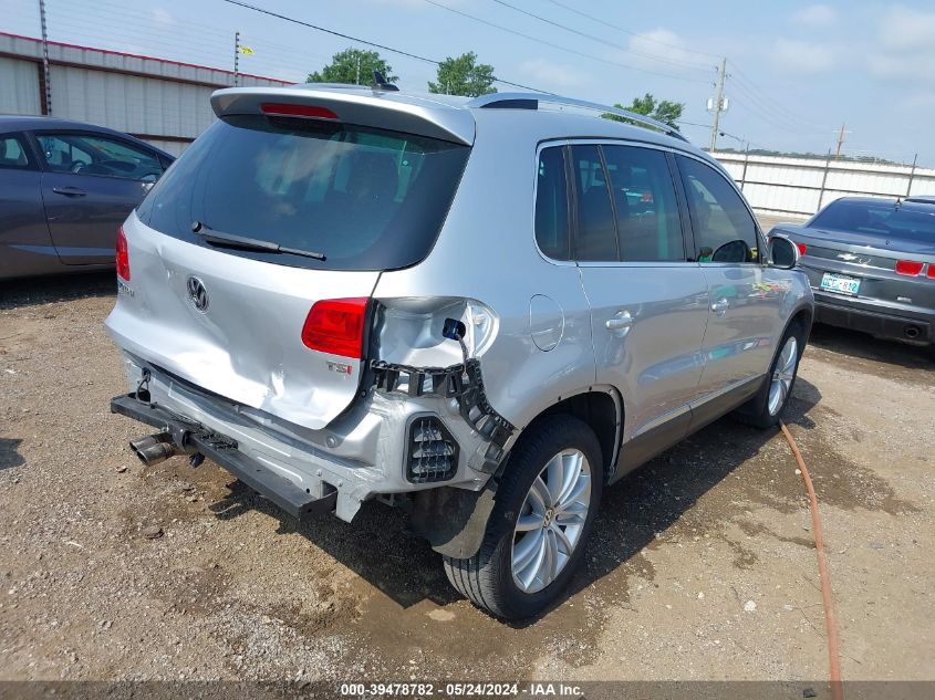 2016 Volkswagen Tiguan Se VIN: WVGAV7AX1GW535173 Lot: 39478782