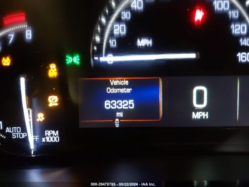 2017 Cadillac Xt5 Luxury VIN: 1GYKNDRS1HZ117951 Lot: 39478785