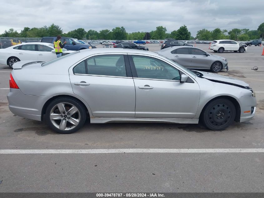 2010 Ford Fusion Sport VIN: 3FAHP0KC8AR116057 Lot: 39478787