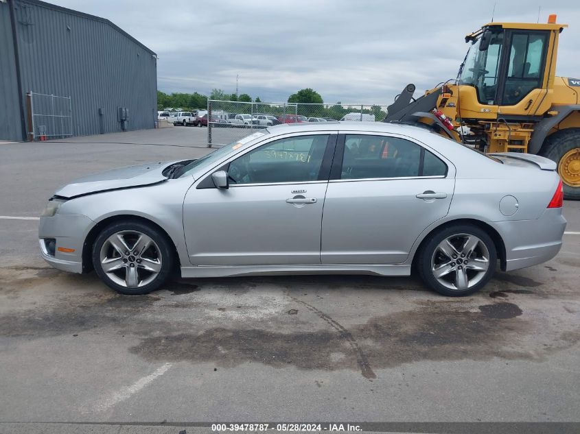 2010 Ford Fusion Sport VIN: 3FAHP0KC8AR116057 Lot: 39478787