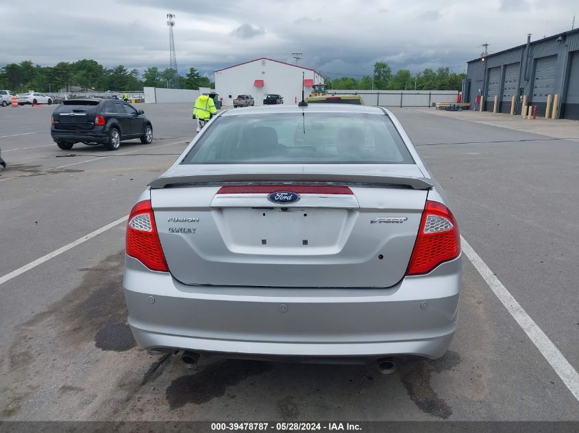 2010 Ford Fusion Sport VIN: 3FAHP0KC8AR116057 Lot: 39478787