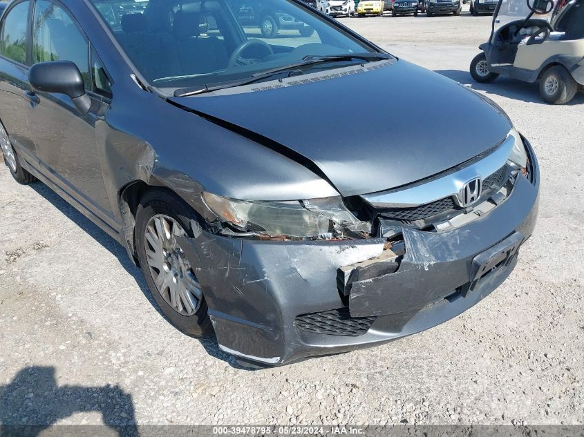 2010 Honda Civic Vp VIN: 19XFA1F33AE039320 Lot: 39478795