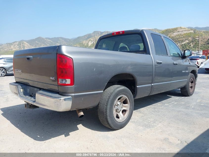 2004 Dodge Ram 1500 Slt/Laramie VIN: 1D7HA18D24S760492 Lot: 39478796