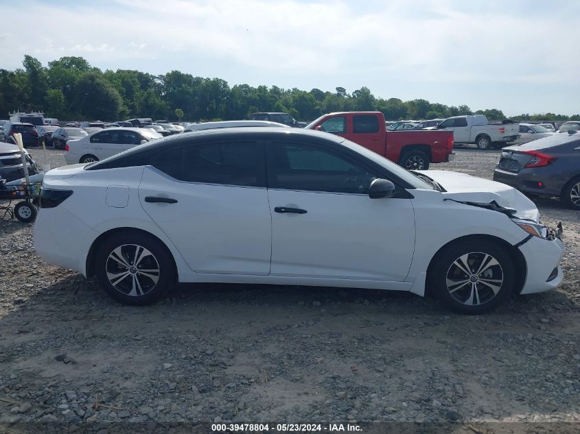 2022 Nissan Sentra Sv Xtronic Cvt VIN: 3N1AB8CV3NY237134 Lot: 39478804