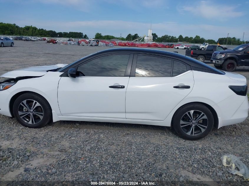 2022 Nissan Sentra Sv Xtronic Cvt VIN: 3N1AB8CV3NY237134 Lot: 39478804