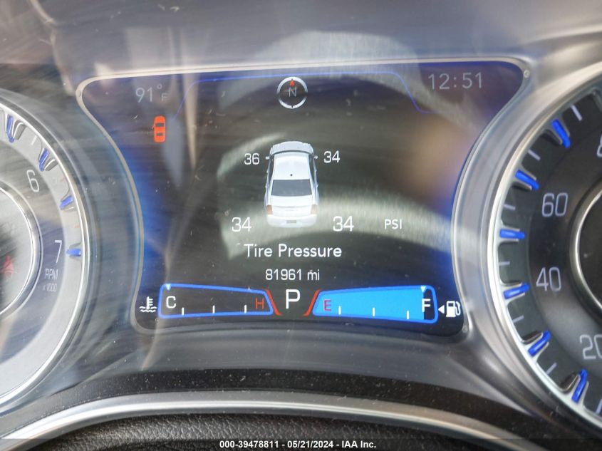 2019 Chrysler 300 Touring VIN: 2C3CCAAG3KH614355 Lot: 39478811