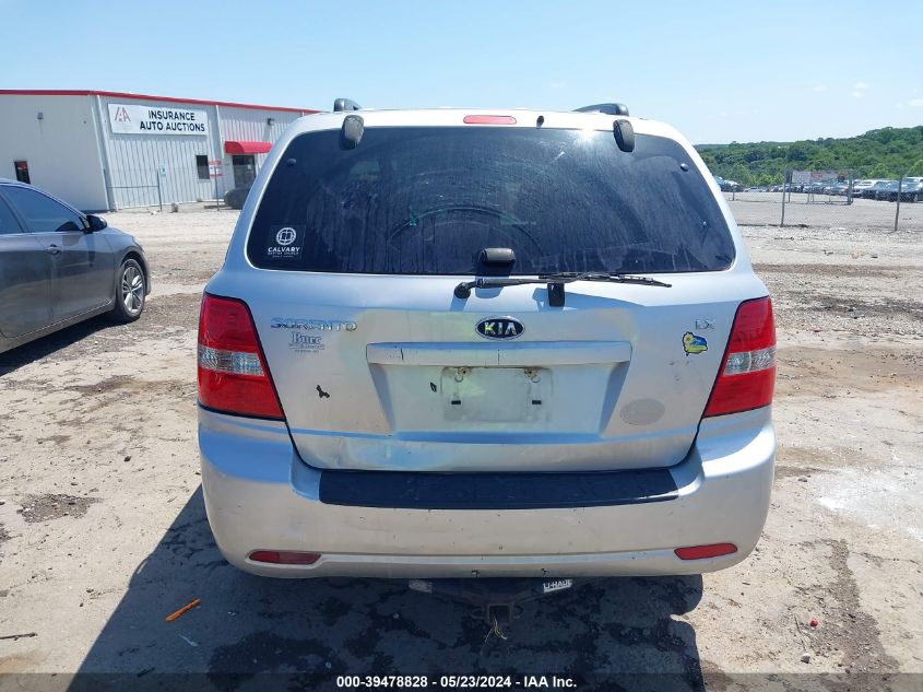 2009 Kia Sorento Lx VIN: KNDJC735X95873492 Lot: 39478828