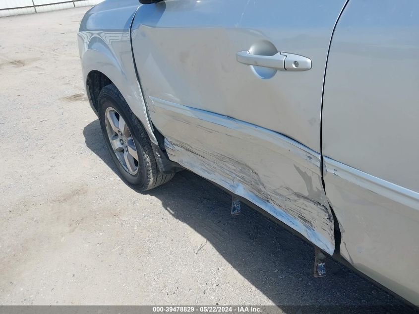 2009 Honda Pilot Ex-L VIN: 5FNYF48699B054770 Lot: 39478829