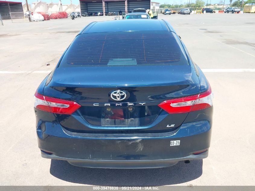 2020 Toyota Camry Le VIN: 4T1C11AK1LU314636 Lot: 39478835