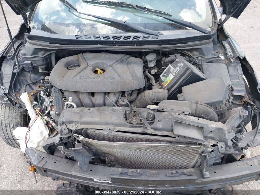 2013 Hyundai Elantra Gls VIN: 5NPDH4AE5DH432992 Lot: 39478839